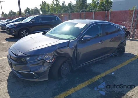 2019 Honda Civic Lx из США, поврежденный, VIN 2HGFC2F69KH540276